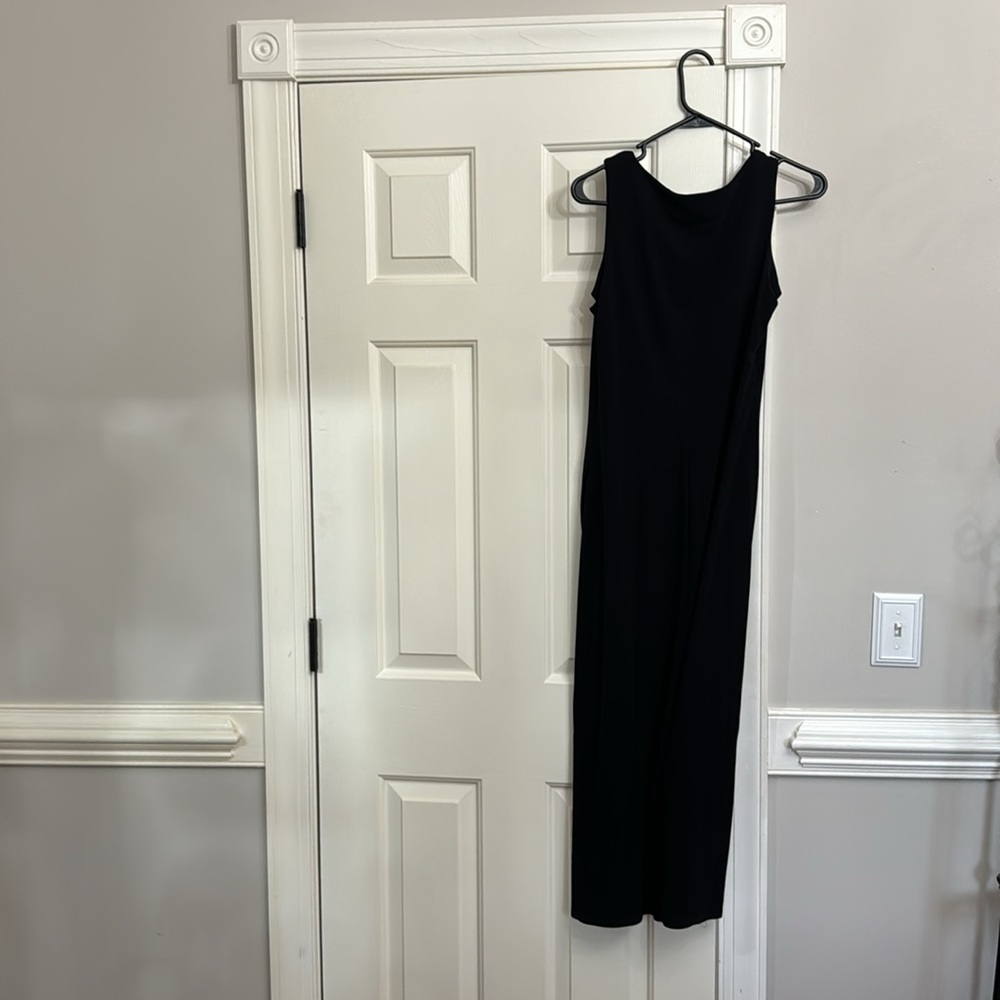 Ann Taylor long black dress